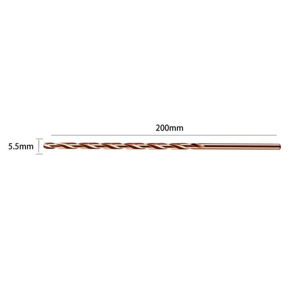 1Pc Drill Bit 200mm Cobalt Containing High Speed Steel