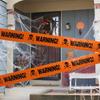 Adhesive Caution Tape for Halloween Party Effective Hazard Marking Festival Event House Decors Warning Tape