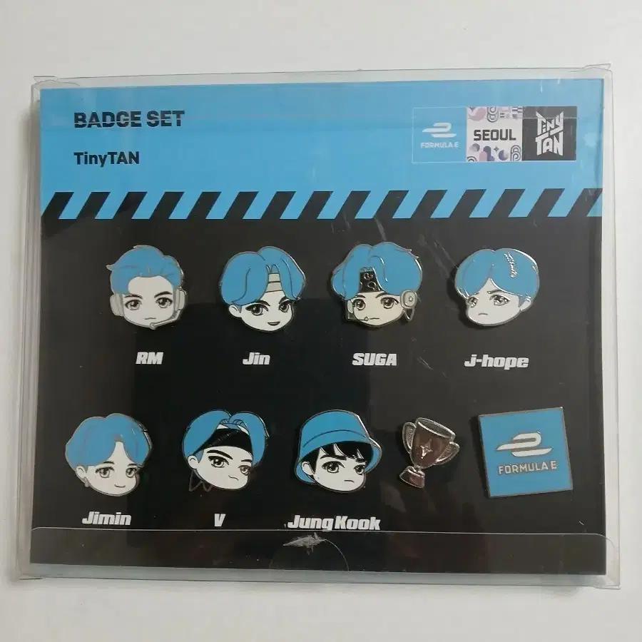 BTS Bangtan Boys Abzeichen-Set versiegelt