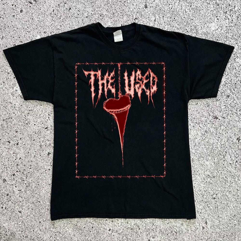 New The Used Gift For Fans Men S-235XL Tee 14D182 Unisex T-Shirt M