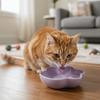 Große Futterschale für Haustiere, rutschfeste Futter- und Wassernapf für Katzen, Slow Feeder Schale, für mehrere Haustiere