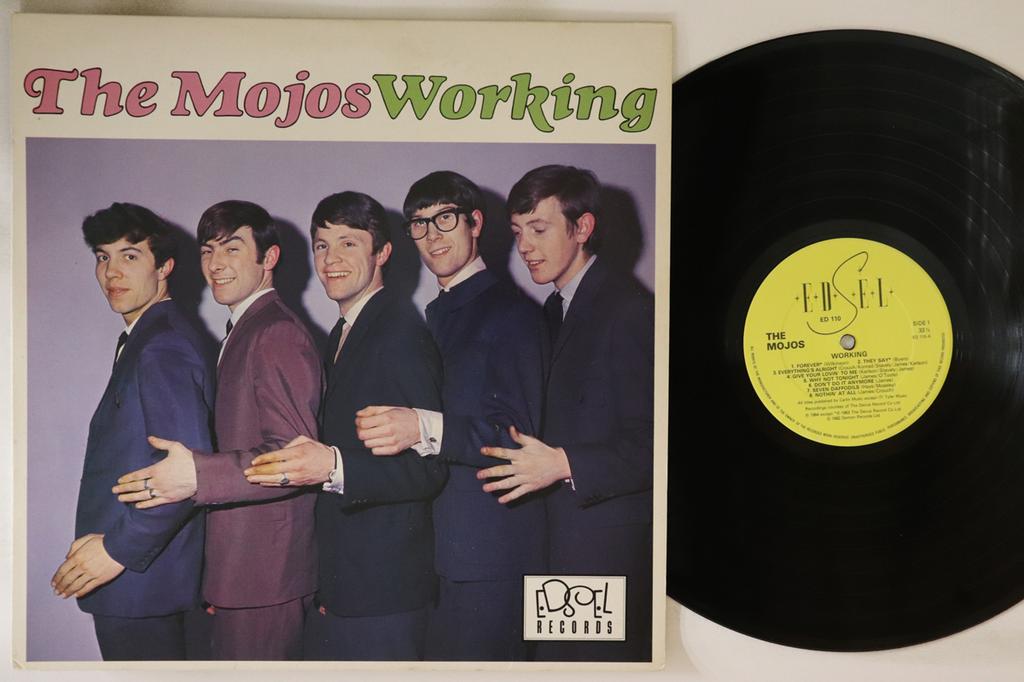 LP Record MOJOS - Working EB110 EDSEL 1982 UK Rock Used