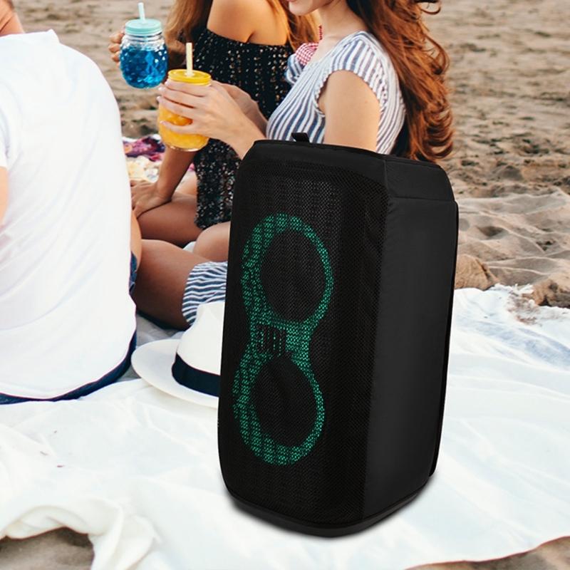 Dustproof Cover Outdoor Karaoke Speaker Protective Sleeve Compatible for Club 120 Nylon Fabric Case