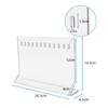 Portable Acrylic Fishing Lure Organizer Sturdy Baits Holder Rack For Efficient Storage And Easy Access Home Desk