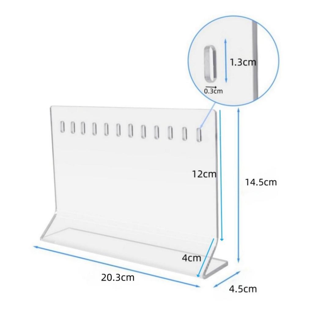 Portable Acrylic Fishing Lure Organizer Sturdy Baits Holder Rack For Efficient Storage And Easy Access Home Desk