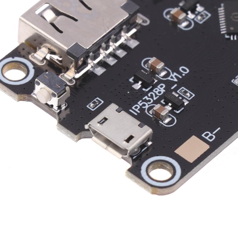 Ip5328P Bidirectional Fast Charge Module 3.7V To 5V/9V/12V Boost Converter For Power Bank Diy Charging Discharging