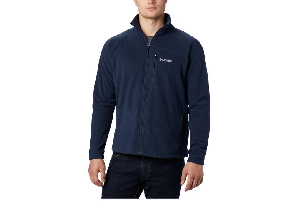 Columbia Fast Trek II Full Zip Fleece, Mens Navy Fleece