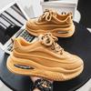 Bright Color Men Street Style Casual Shoes for Men Punk Chunky Social Men's Sneakers Large Size New Platform Vulcanized Sneakers