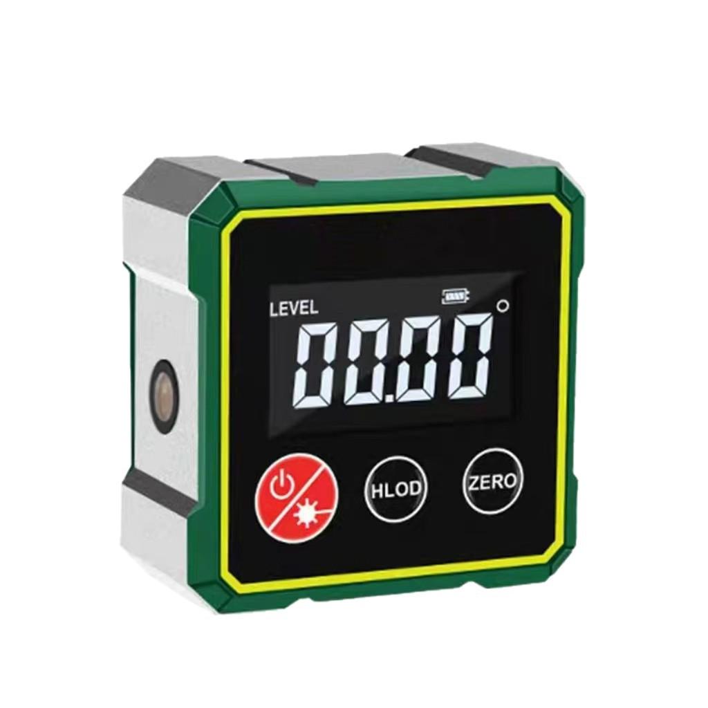Digital Display Magnetic Double-Sided Laser Inclinometer Level for Precise Measurement and Adjustment