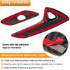 Carbon Fiber Interior Door Handle molding Cover Trims for Corvette C7 2014-2018