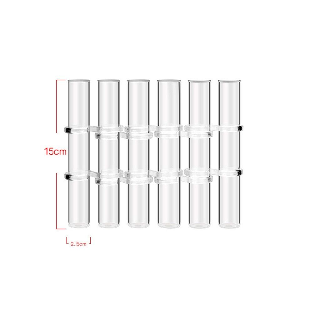 

Стеклянная трубка Домашний декор Цветочная композиция Гидропонный контейнер Бутылка для цветов Ваза Настольное украшение S-6 tube