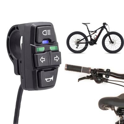 3 in 1 Fari per motociclette Clacson Interruttori di controllo delle frecce Bici elettriche Scooter Lampade Clacson Interruttori Accessori Durevoli