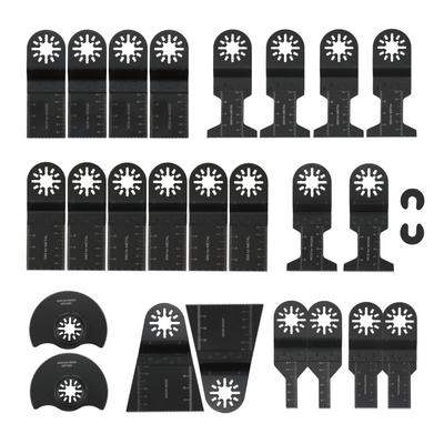 Nesect Replacement OIS Comes In a Clear Strength Tested In Multi-Tool Blades, 24-Piece Set, Standard, Case, Bimetallic, [Made Japan]