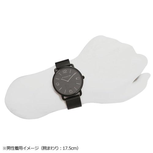 Coach Elliott Quartz Watch, Black, Men's, COACH 14602651