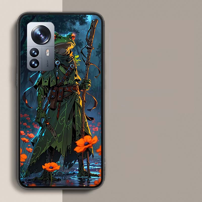 Cute Mouse Axolotl Frog Wizard Phone Case For Redmi Note 13 Pro Plus 14 Pro+ 12S 12 11S 11T 11E 11 10S 10 9S 9 Xiaomi Capa TPU