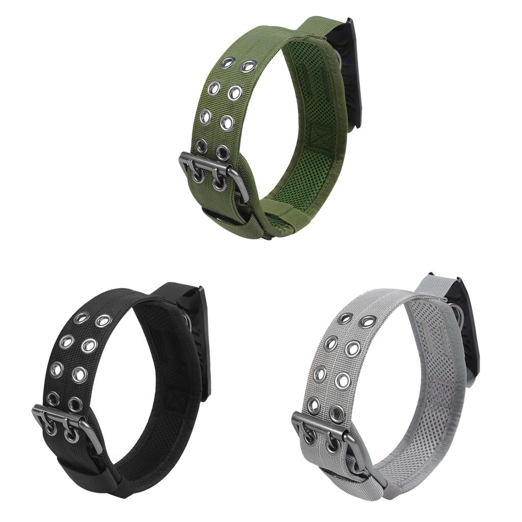 Adjustable Dog Collar with Control Handle Dog Tactical Collars for Outdoor Walking All Breeds Dog Collar Training Supply