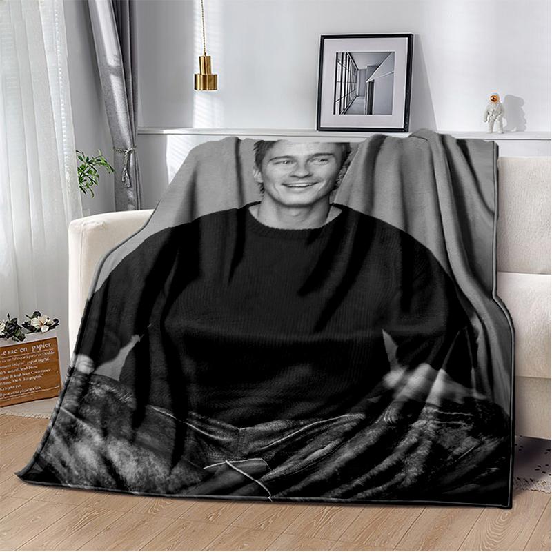 Coperta morbida in peluche 3D Drew Starkey Rafe Cameron, Coperta in flanella per Soggiorno Camera da letto Letto Divano Coperta da picnic Regalo