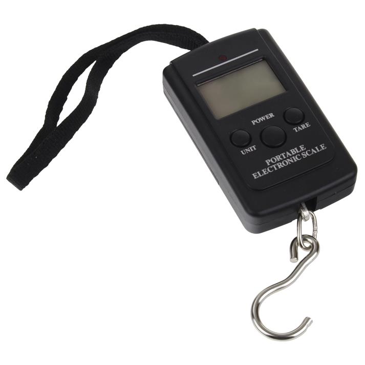 Electronic Tourist Luggage Fishing Scale Manual LCD with Hook 40 kg
