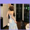 Vintage Lace Splicing Dress With Knit Fabric For Summer Beach Vacation Womens Fashion