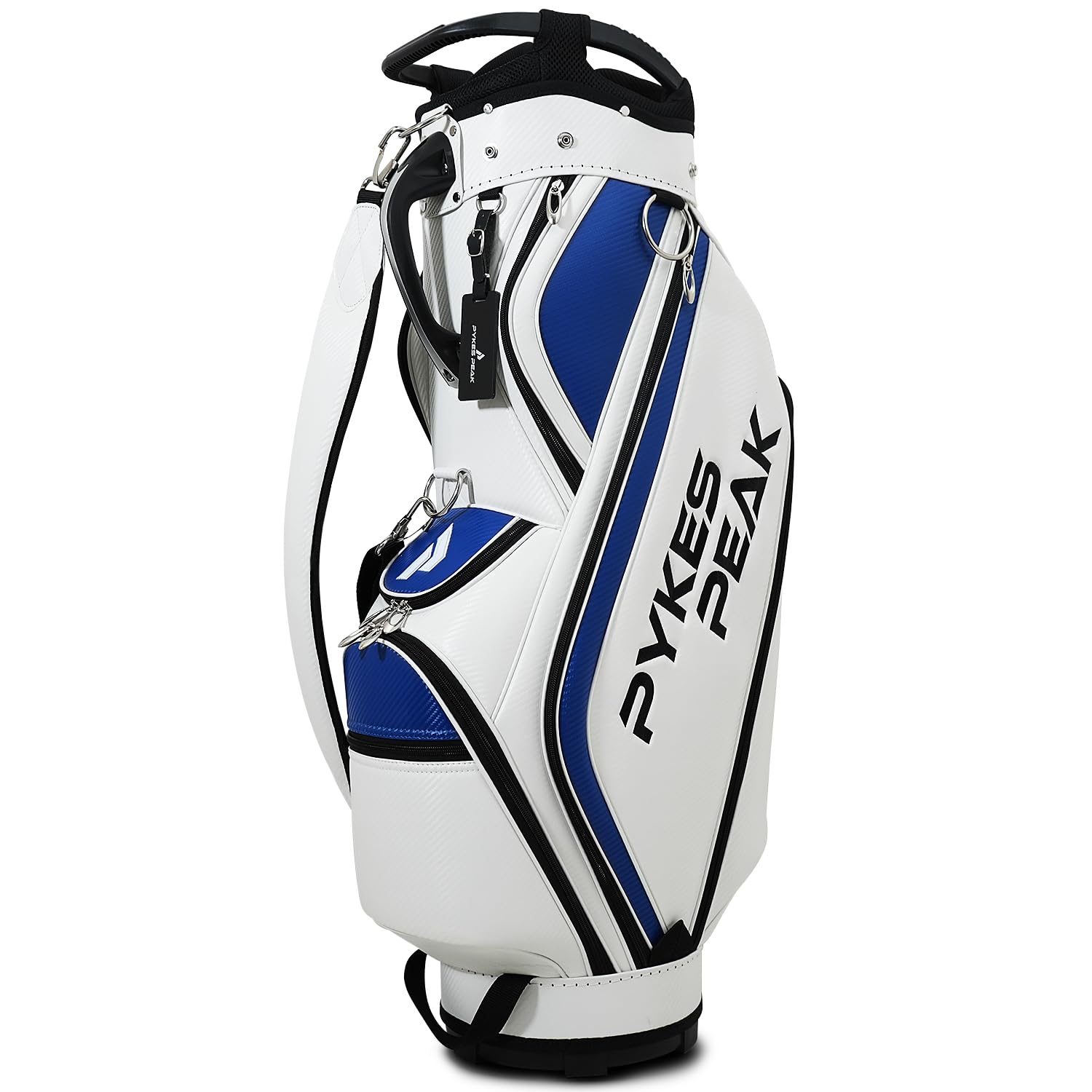 

PYKES PEAK Golf Caddy Bag Caddy Bag Golf Bag Cart Type Cart Bag 9 Type 47 Inch [легкий 2,8 кг] GBG-101