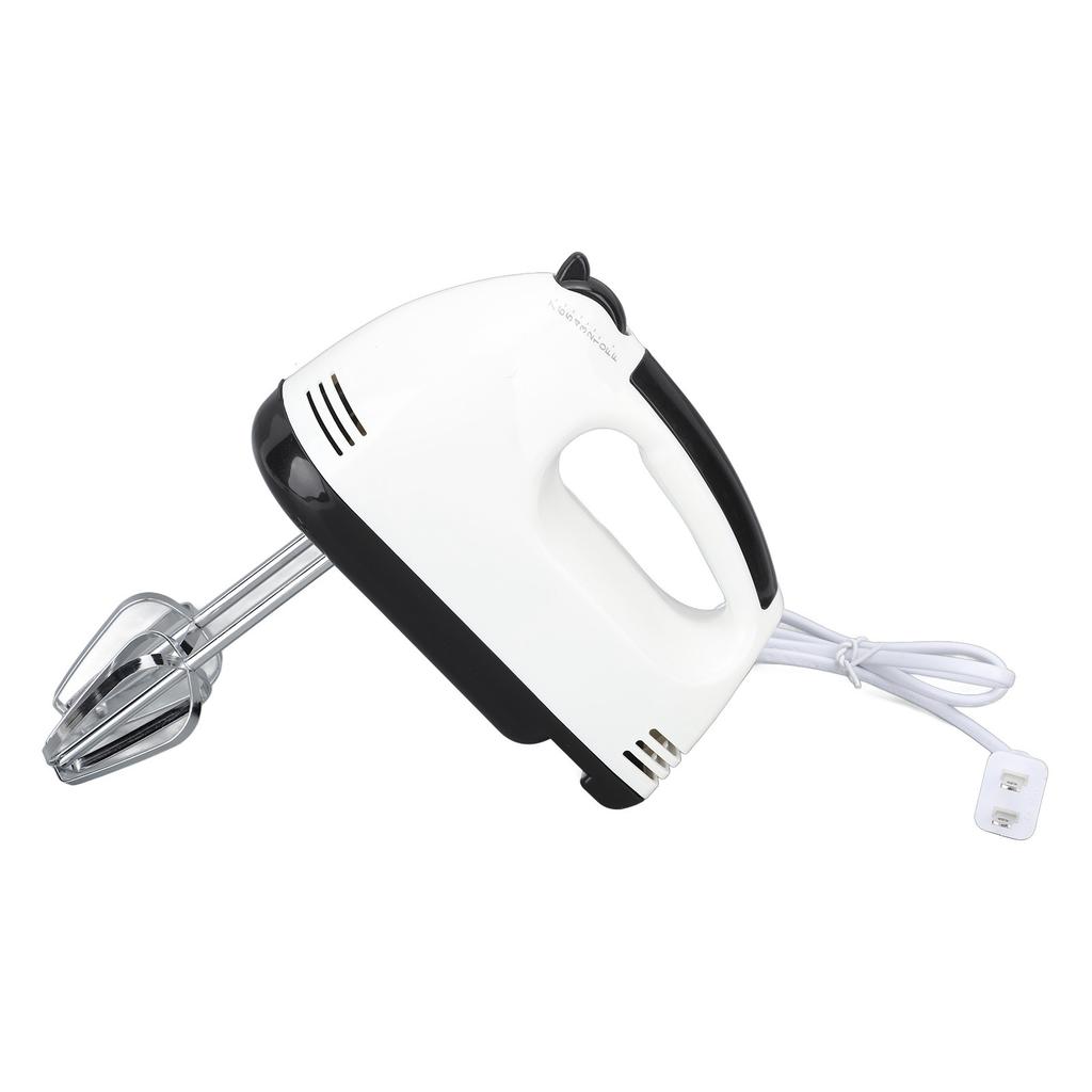 Electric Hand Mixer Whisk Beater 7 Speed 260W Powerful Motor Ergonomic Baking Equipment for Egg