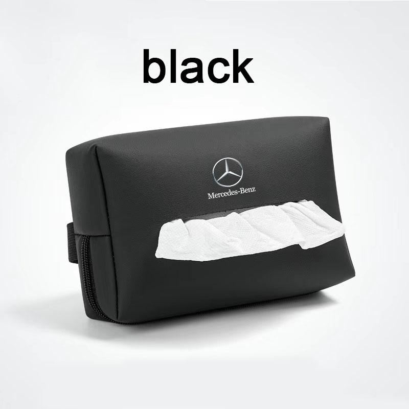 

Car paper towel bag,leather car paper bag,improve driving quality,car accessories,for Mercedes-Benz C180 C200 C260 C300 W108 чёрный