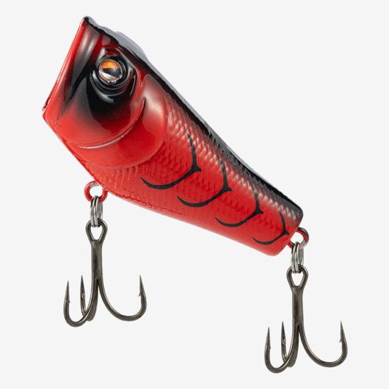 5.5CM/9G Topwater Fishing Lure with Double Hooks Realistic Floating Bionic Artificial Plastic Hard Bait Freshwater Saltwater Fishing Accessories