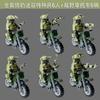 Ghost swat doll explosion-proof suit armor military building blocks, mini characters, toys, birthday gifts, cartoon characters.