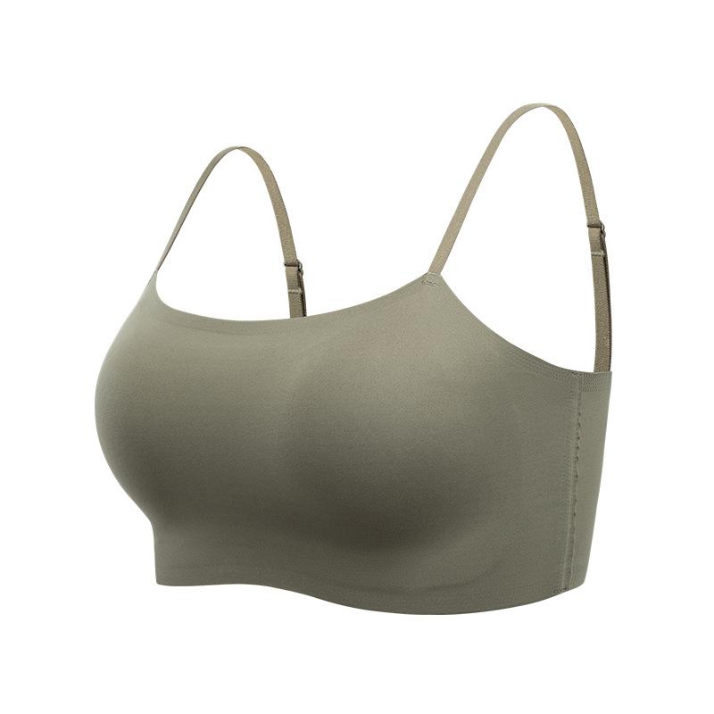 Special Invisible Skin Beauty Back Underwear Women's Free Bra Bottom Tube Top Inner and Outer Sling