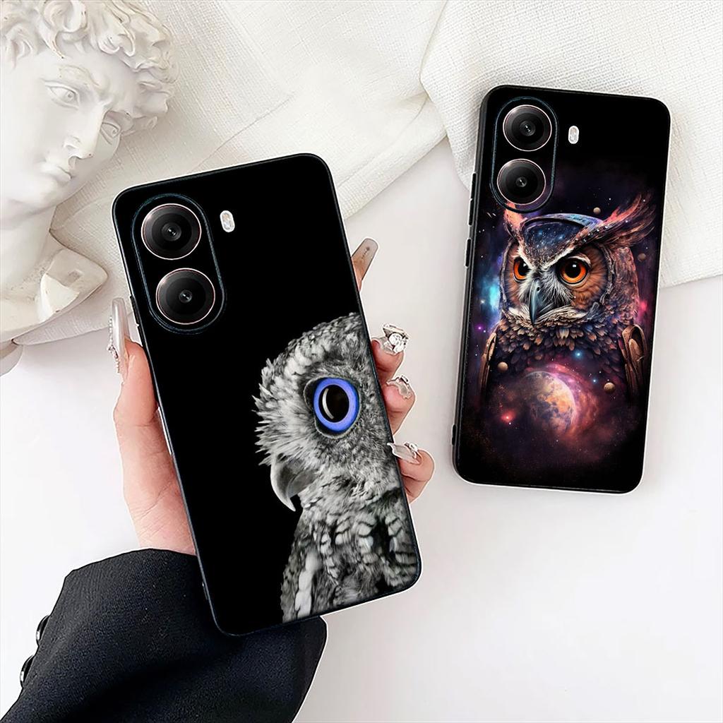 Bird Owl Animal Phone Case for Xiaomi Redmi 15C 15 A5 4G 5G 9A 9C NFC 9T Note 9 8 8T Cover Casing