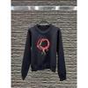 G Brand 2025 Winter Embroidered Knit Pullover
