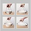 Huishoudelijke anti-broei klem schijf lifter stoomklem siliconen handschoenen magnetron bak anti-slip pannenklem keukenaccessoires