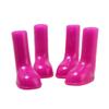 4Pcs Stretchy Pet Dog Shoes Non Slip Foot Cover Easy To Wear Dog Rain Boots  Running