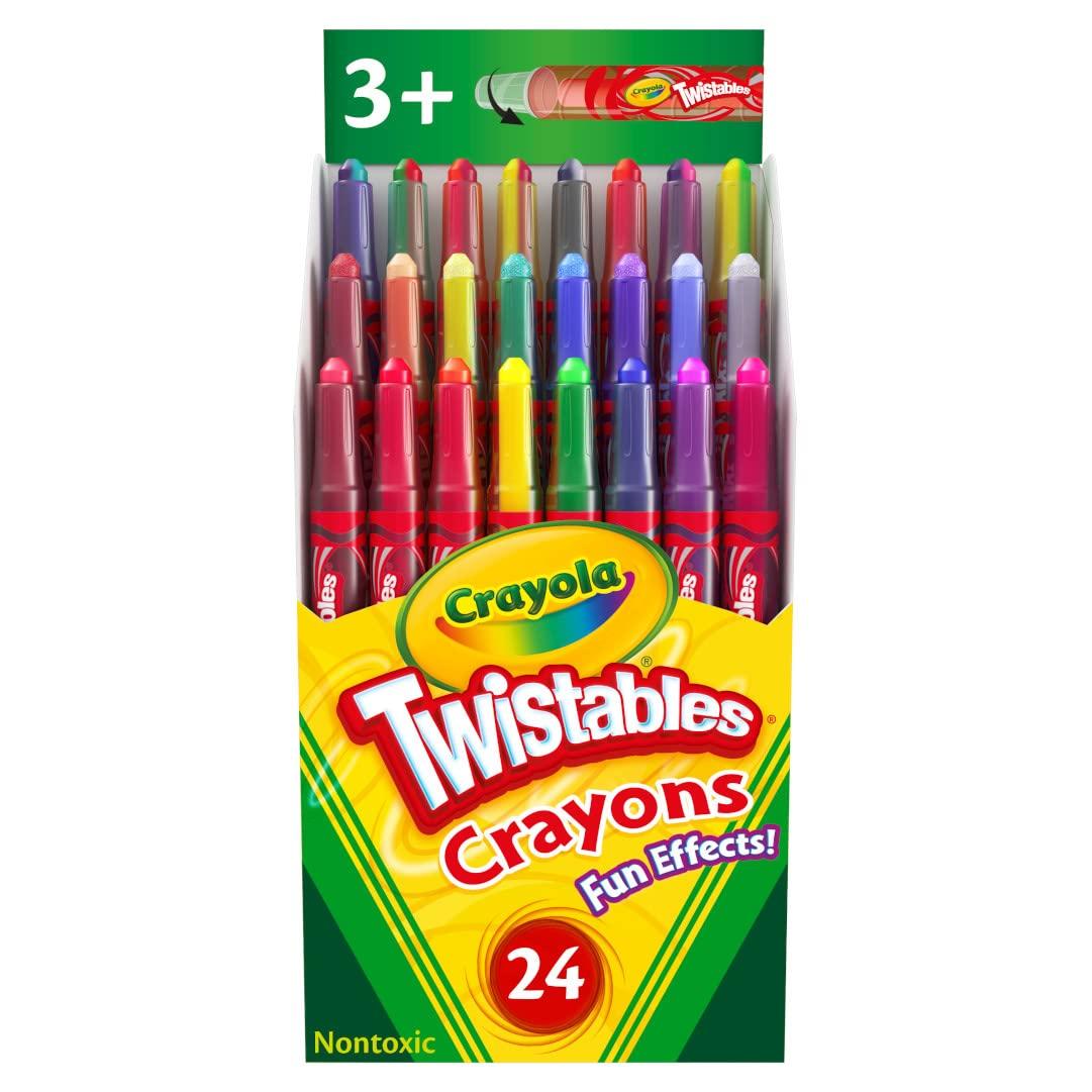 Эффекты забавных скручивающихся шариков Crayola! Мелки-24/уп. (пункт)
