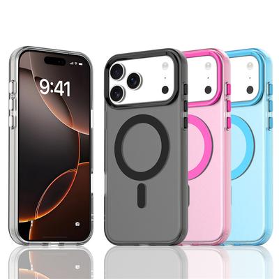 Magnetic For iPhone 17 Pro Case Magsafe Wireless Charging Cover Apple iPhone 17 Air iPhone 17 Pro Max Matte PC Protective Cases