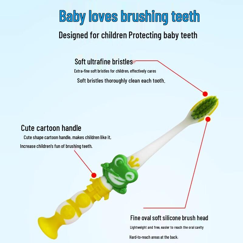 Froschkönig Kinder Ultraweiche Zahnbürste
