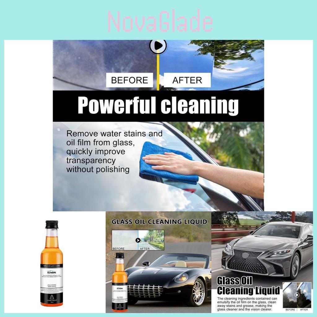 Rayhong Glass Oil Film Remover 150ml Powerful Streak Free Window Cleaner For Cars