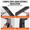 Garage Door Top and Sides Seal Strip 20 FT Universal Weather Stripping