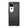Phone Case For Vivo V40 Pro ,flexible Tpu Fiber Protective Cover For Vivo V40 Pro
