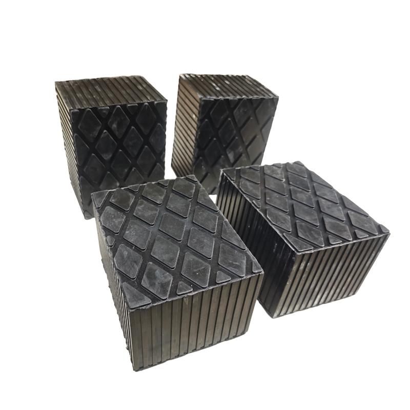 Lift Car Flooring Solid Rubber Mat Lifting Machine Accessories Lift Rubber Jack Pad for Car Lift Rubber Cushion Block 4 Sold by