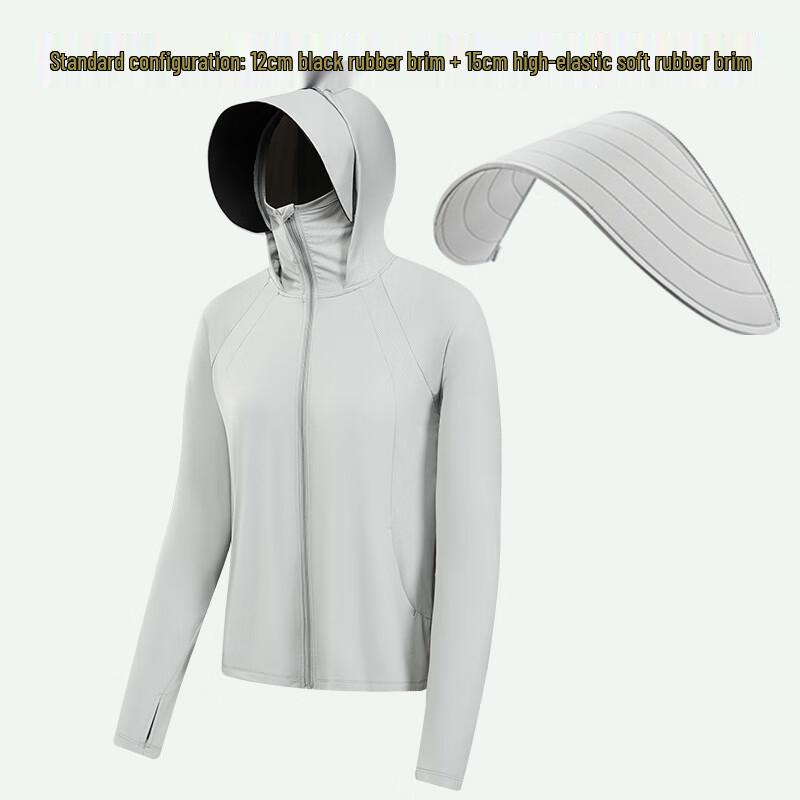 Съемный козырек Longchan, защита от УФ-излучения, солнцезащитная рубашка M