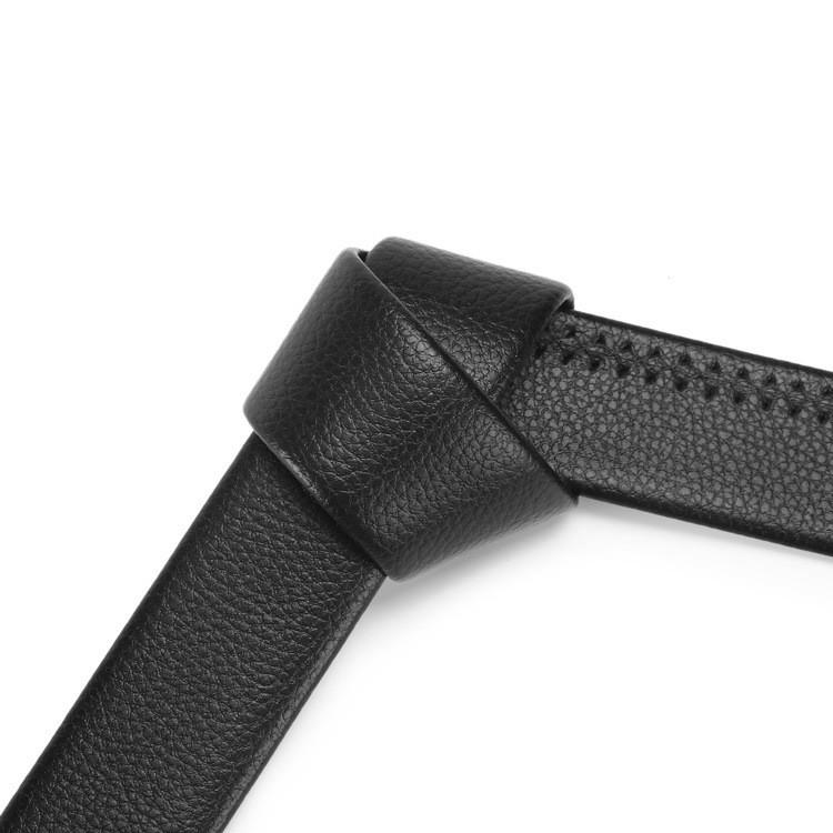 Premium 3.5cm Faux Leather Belt For Men Featuring Automatic Closure And Elegant Patterns