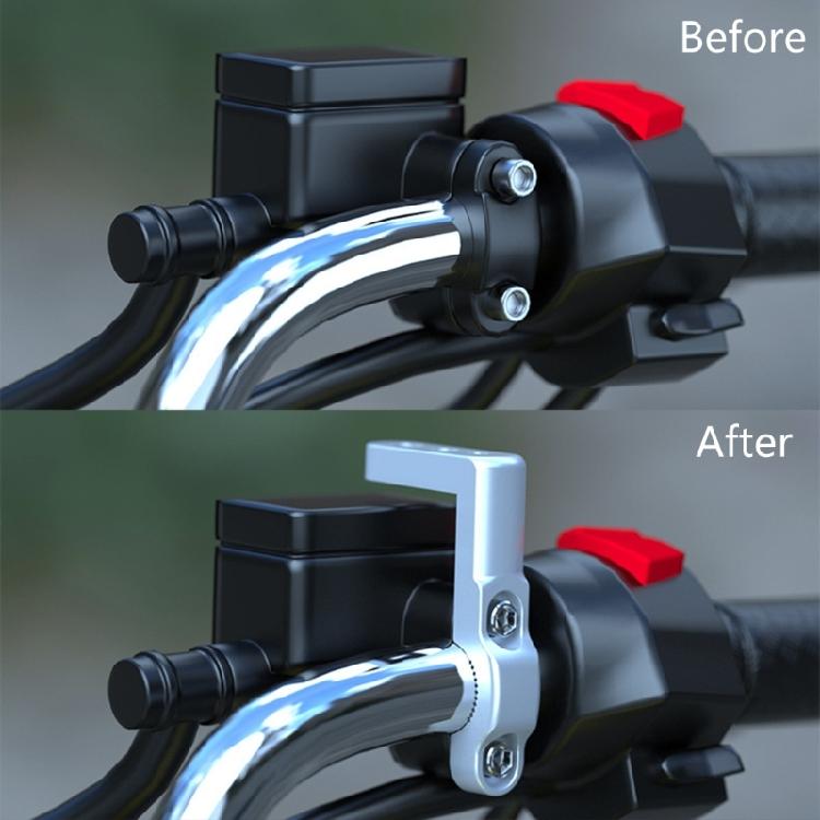 Aluminum Motorcycle Handlebar Mount Motorcycle Accessory Holder Motorcycle Accessories for Additional Accessories