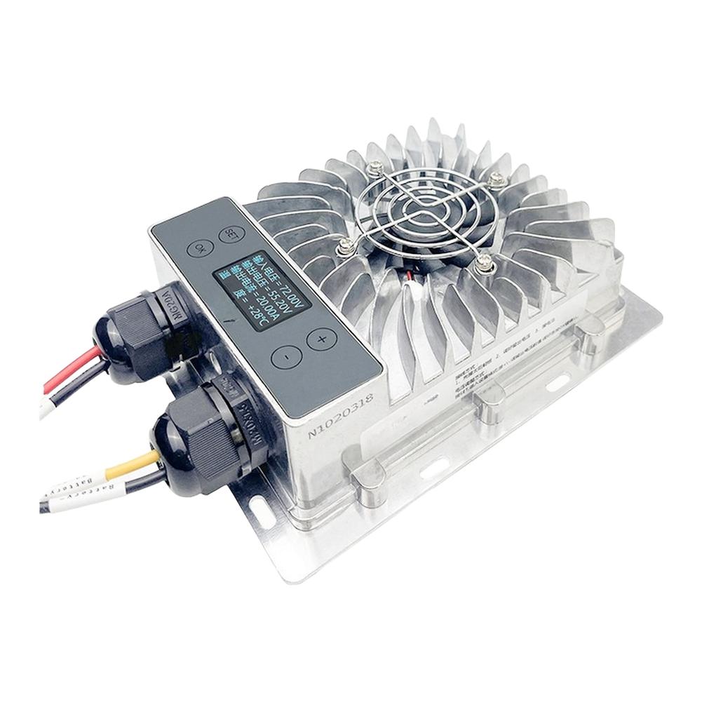 1pc EMX20A MPPT Solar Controller 1200W Step-Up Step-Down Photovoltaic FOR Charger 20-85V Adjustable Output Solar Controller China Mainland