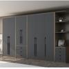 Solid Black Lengthening One Meter Cabinet Long Handle Modern Simple Lengthening Cabinet Door Handle