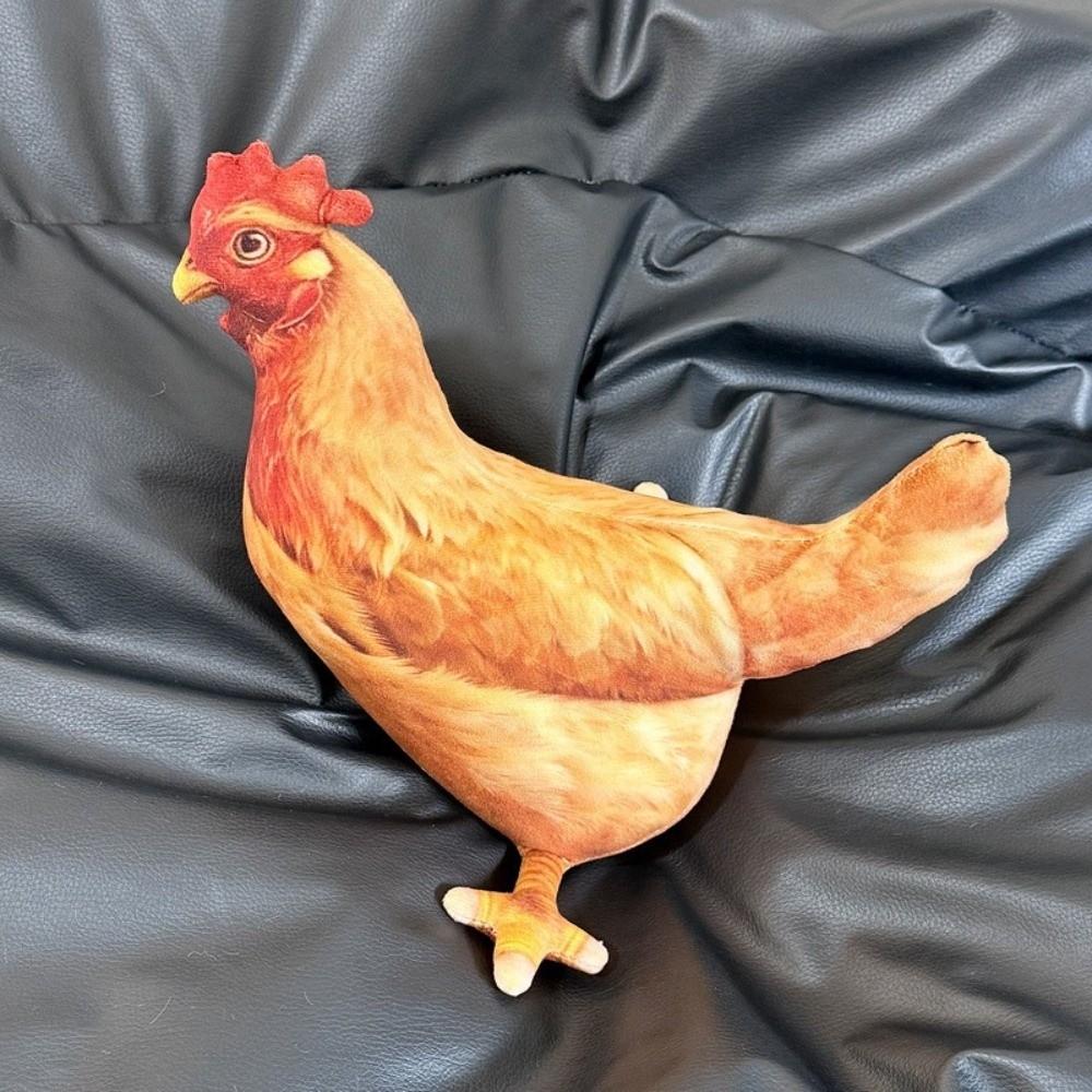 30cm Legende Hen Plüschtier 3D-Simulation Füllung PP-Baumwolle Legende Hen Puppe Quetschfunktion Lebensechtes Design