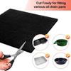 2pcs New Multiuse Oil Drain Splash Pad Lightweight Sponge Pad Oil Change Mat Transmission Drain Pan Garage Automotive