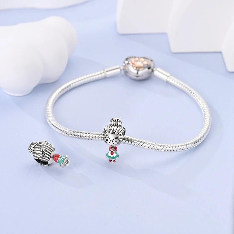 Charm Bead Charms Copper Warm Grandmother Family Affection Bead Charms Compatible With Charm Bead Charms Plata Authentic Bracelets Bead Charms Women J