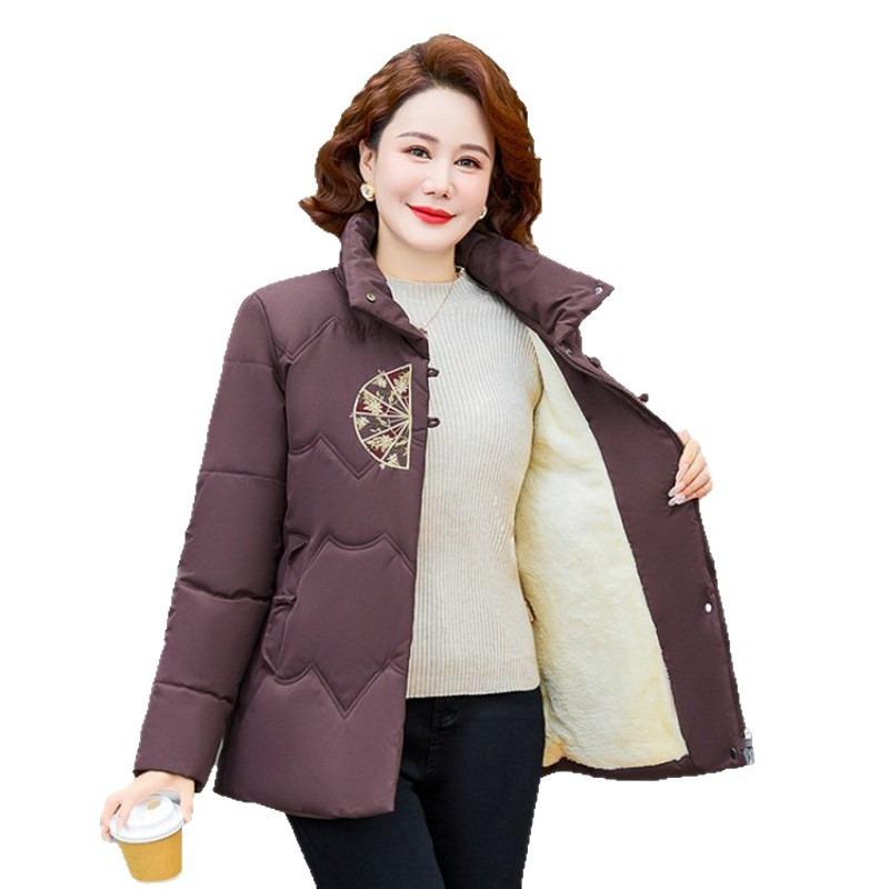 Down cotton-padded clothes, down new women's thickened cotton-padded jackets, winter jackets, short cotton-padded clothes to keep warm