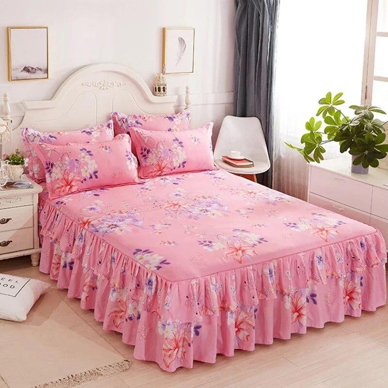 Юбка-кровать с цветочным принтом принцессы — фото 10